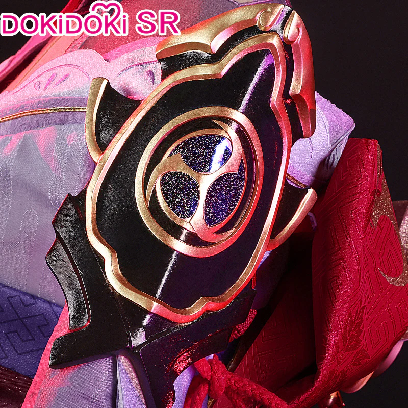 【Partially Ready For Ship】【Size S-2XL】DokiDoki-SR Game Genshin Impact Raiden Shogun Cosplay Costume Baal / Shoes - Image 3