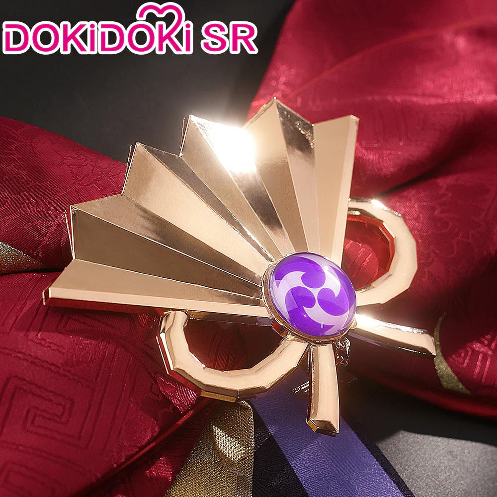 【Partially Ready For Ship】【Size S-2XL】DokiDoki-SR Game Genshin Impact Raiden Shogun Cosplay Costume Baal / Shoes - Image 7