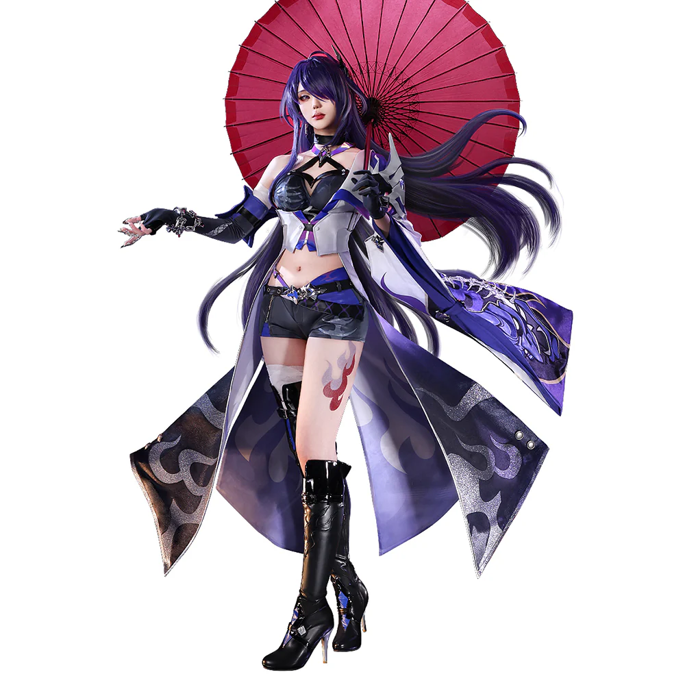 【Ready For Ship】DokiDoki-SR Game Honkai: Star Rail Cosplay Acheron Costume - Image 7