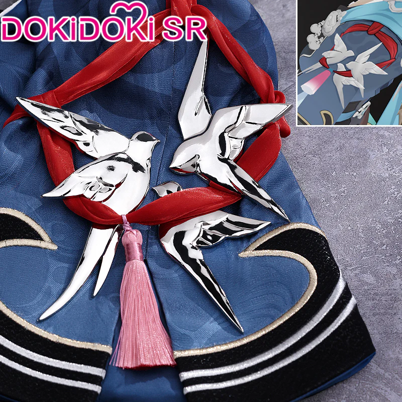 【Partially Ready For Ship】DokiDoki-SR Game Honkai: Star Rail Cosplay Yan Qing Cosplay Costume / Shoes Yanqing - Image 4