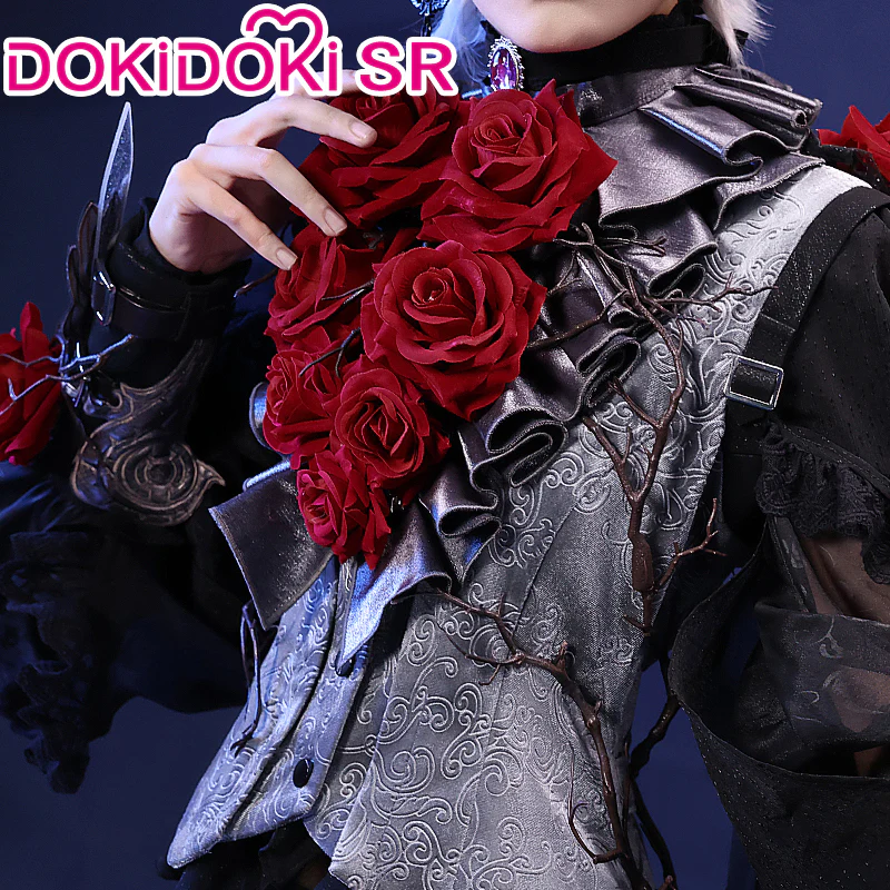 DokiDoki-SR Game Identity Ⅴ Cosplay Luminary Emil Cosplay Costume/ Wig Patient idv - Image 4