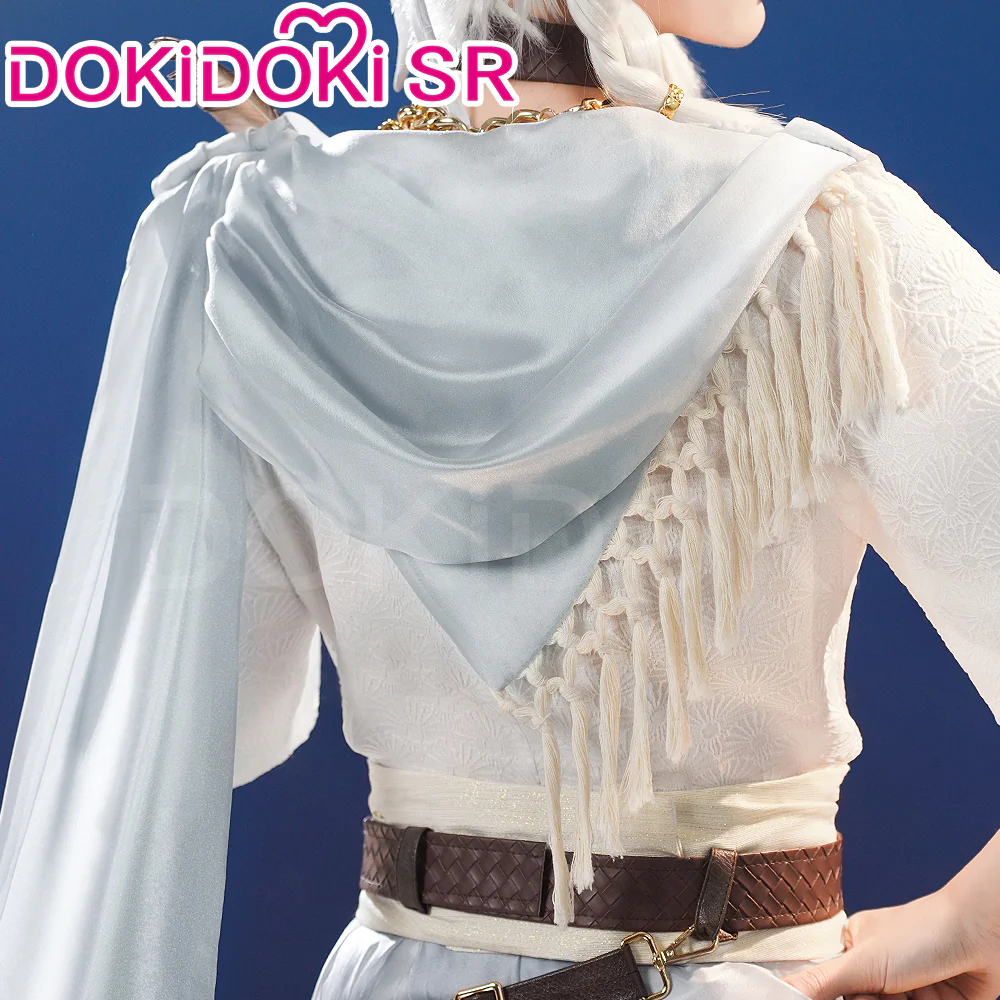 【Partially Ready For Ship】DokiDoki-SR Game Identity V Copslay Seer Eli Clark Costume Hidden Truth - Pure White Prophet idv - Image 4