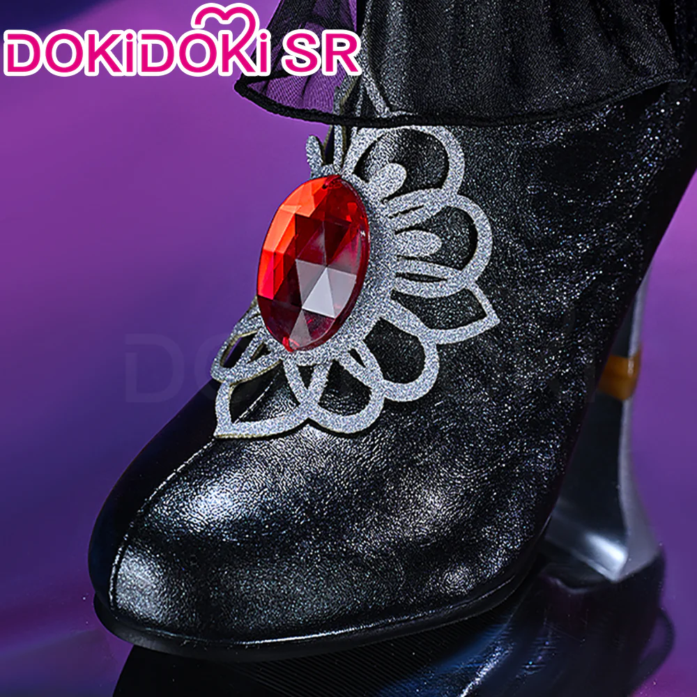 DokiDoki-SR Game Identity V Cosplay Little Girl Shoes idv Miss Pomegranate Plate - Image 3