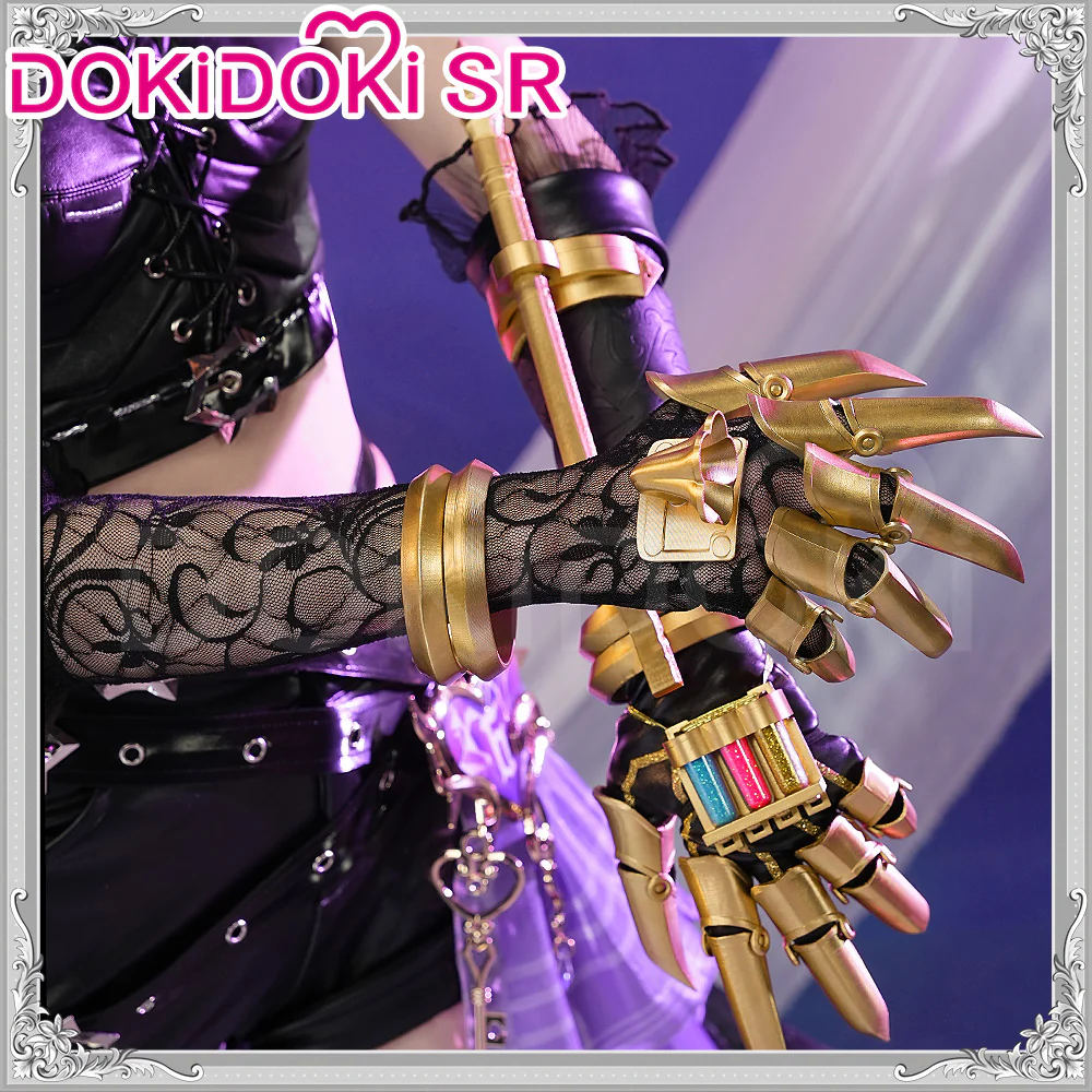 DokiDoki-SR Game Identity V Cosplay Mechanic LOCK CORE Costume Composer idv Farewell Phantom Girl - Image 2