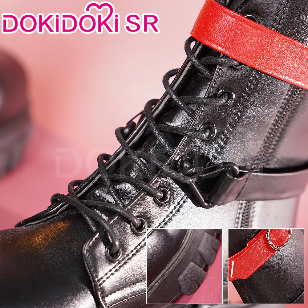 【Ready For Ship】DokiDoki-SR Game Love and Deepspace Cosplay Protagonist Costume Deepspace deep space Hunter Outfit / Shoes - Image 10