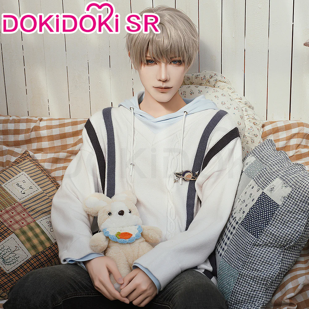 【Partially Ready For Ship】DokiDoki-SR Game Love and Deepspace Cosplay Xavier White Sweater Casual Wear - Image 2
