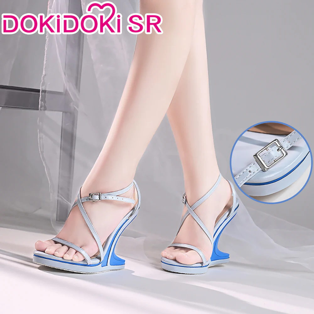 DokiDoki-SR Game Wuthering Waves Cosplay The Shorekeeper Shoes - Image 3