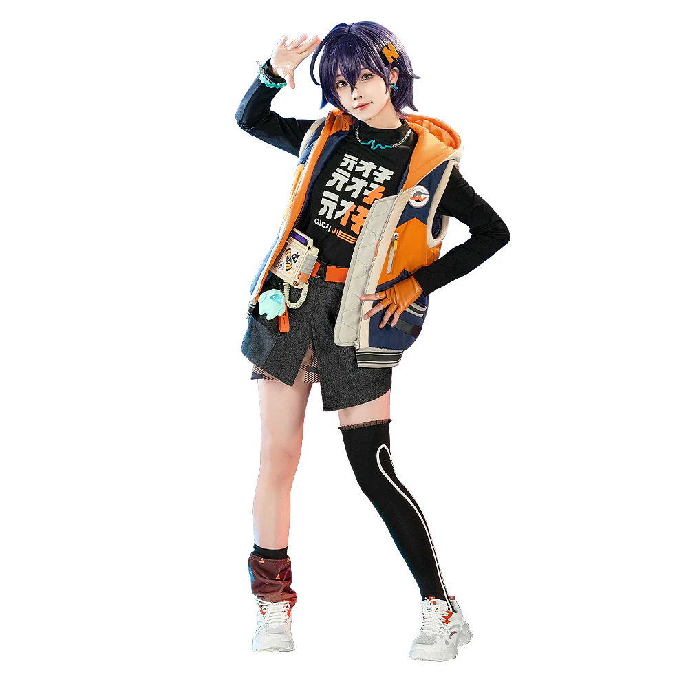 【Partially Ready For Ship】DokiDoki-SR Game Zenless Zone Zero Cosplay Belle Costume / Shoes Phaethon - Image 6