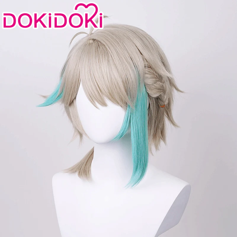 【Ready For Ship】DokiDoki Vtuber NIJISANJI VirtuaReal Cosplay Aza Cosplay Wig Men VUP Short Virtua Real - Image 3