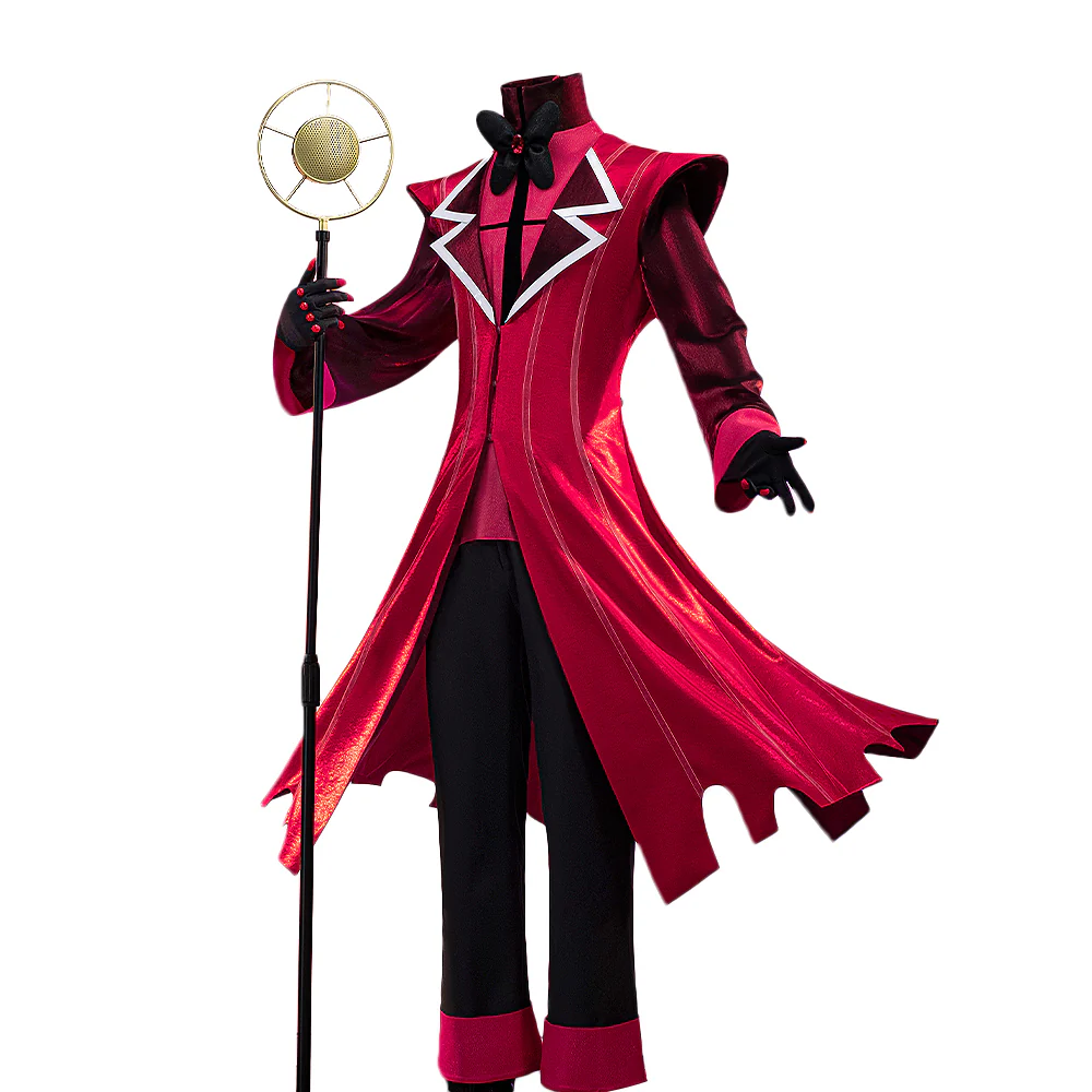 【US/EU LOCAL SHIPPING】【Size S-3XL】DokiDoki-R Anime Hell Hotel Cosplay Costume Demon Red Suit - Image 6