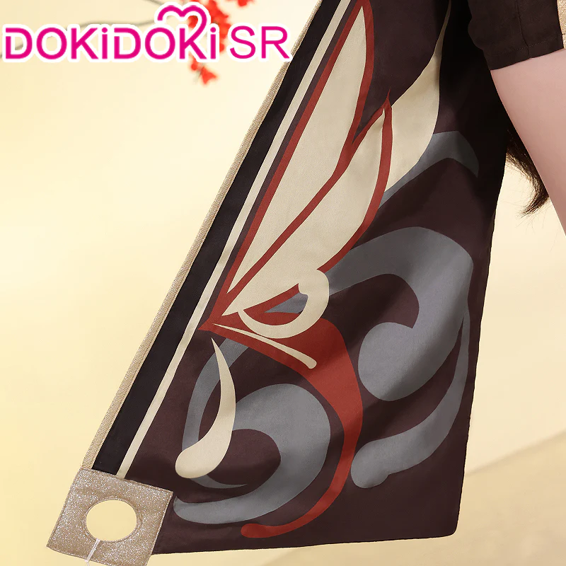 【US LOCAL SHIPPING 】【Size S-2XL】DokiDoki-SR Game Genshin Impact Hutao Cosplay Costume Hu Tao Costume Halloween - Image 10