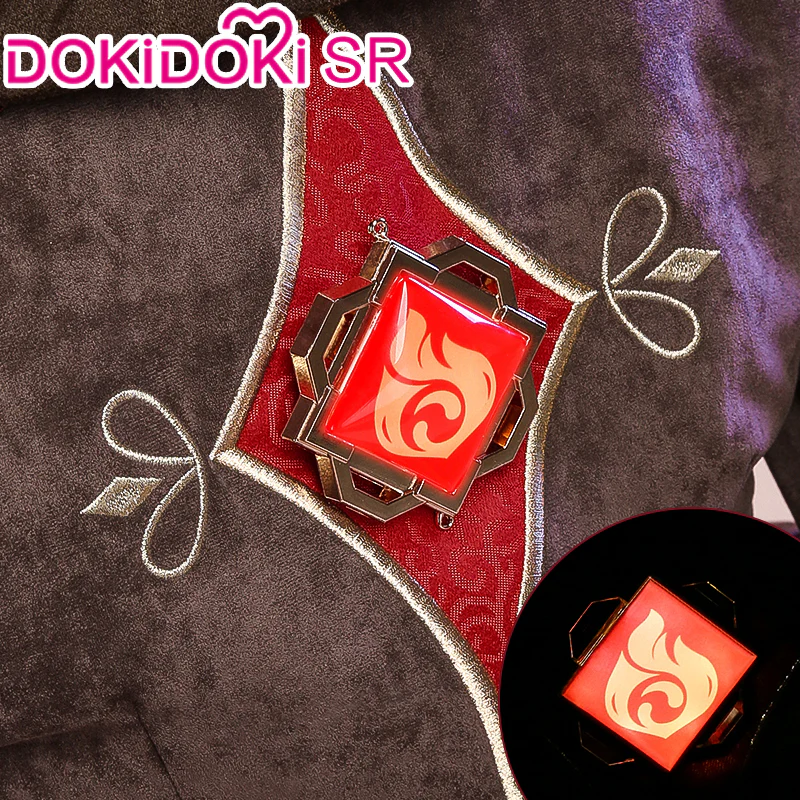 【US LOCAL SHIPPING 】【Size S-2XL】DokiDoki-SR Game Genshin Impact Hutao Cosplay Costume Hu Tao Costume Halloween - Image 11