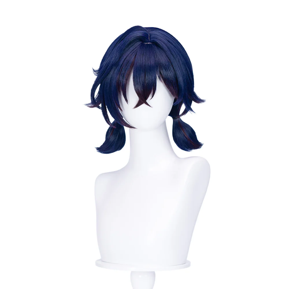 【Ready For Ship】DokiDoki Game Zenless Zone Zero Cosplay Belle Cosplay Wig Short Purple / Hairpin Summer Skies ZZZ - Image 11