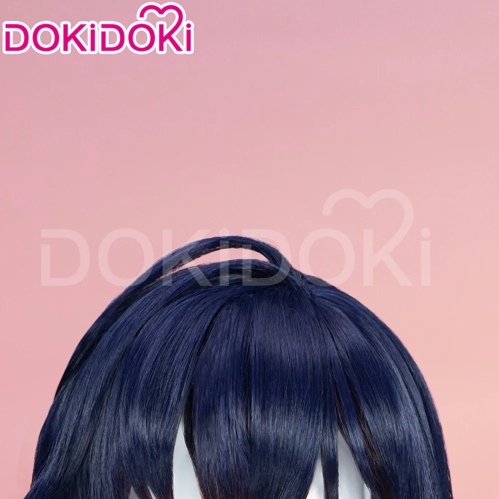 【Ready For Ship】DokiDoki Game Zenless Zone Zero Cosplay Belle Cosplay Wig Short Purple / Hairpin Summer Skies ZZZ - Image 5