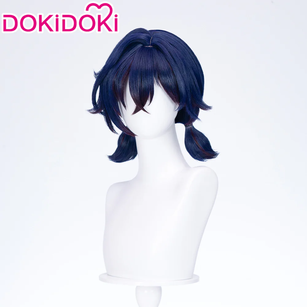【Ready For Ship】DokiDoki Game Zenless Zone Zero Cosplay Belle Cosplay Wig Short Purple / Hairpin Summer Skies ZZZ - Image 8