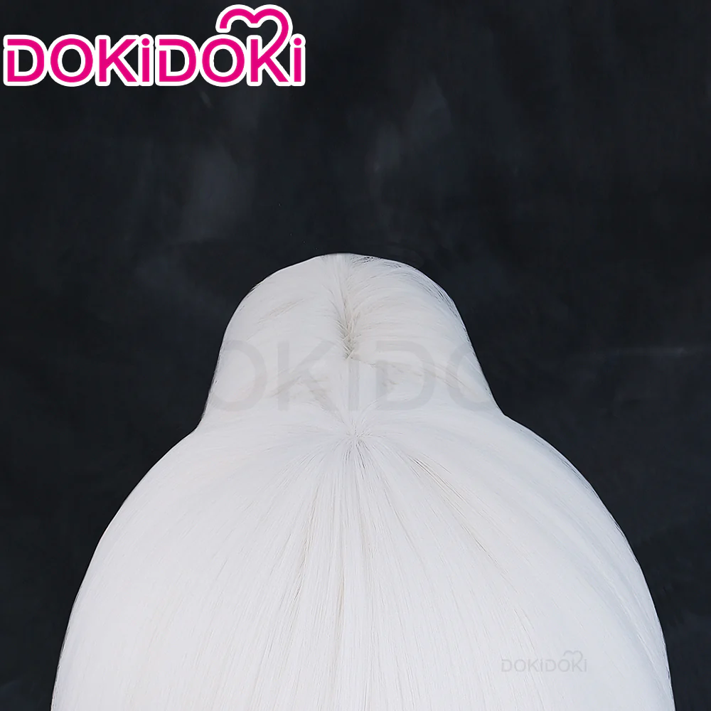 【Tie Hair Ver Ready For Ship】DokiDoki Anime Cosplay Wig Horn Long Curly Gradient - Image 10