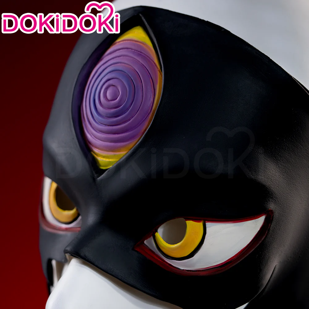 【In Stock】DokiDoki Anime DDD Cosplay Black Mask Halloween - Image 2