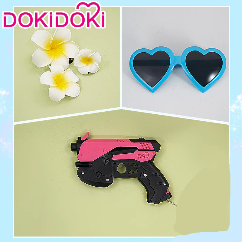 【In Stock】DokiDoki Game Cosplay  Glasses / Pistol / Head Accessory Headwear Gun