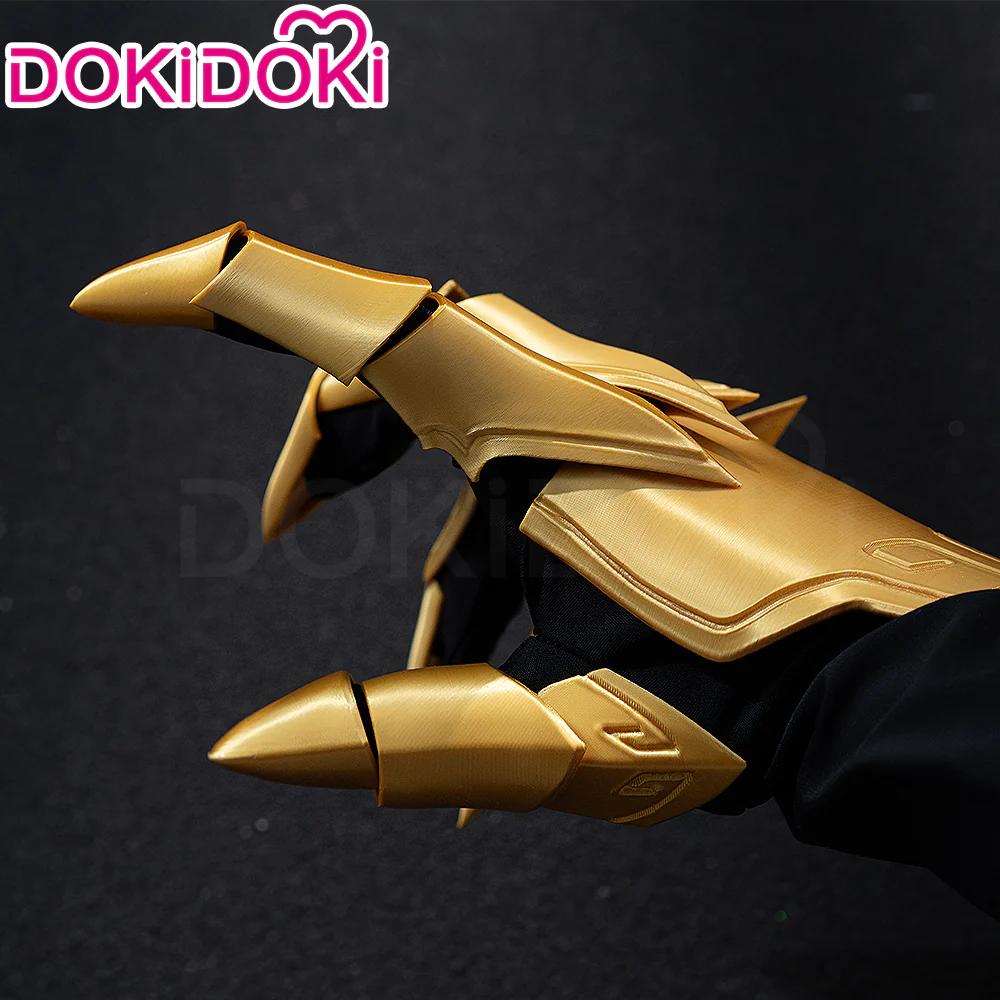 【In Stock】DokiDoki Game Honkai: Star Rail Cosplay Dan Heng • Permansor Terrae Golden Gloves Prop - Image 2