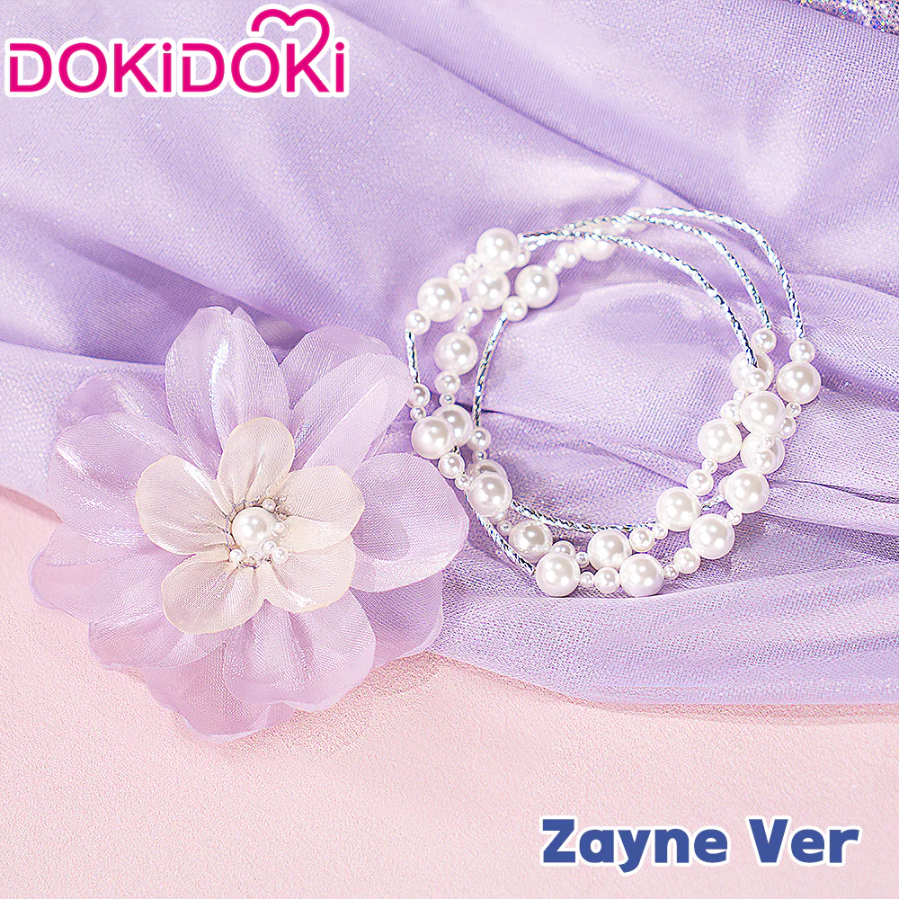 DokiDoki Game Love and Deepspace Cosplay Protagonist MC Prop Xavier / Rafayel / Zayne / Sylus / Caleb Spring Day Bracelet Flowers - Image 8