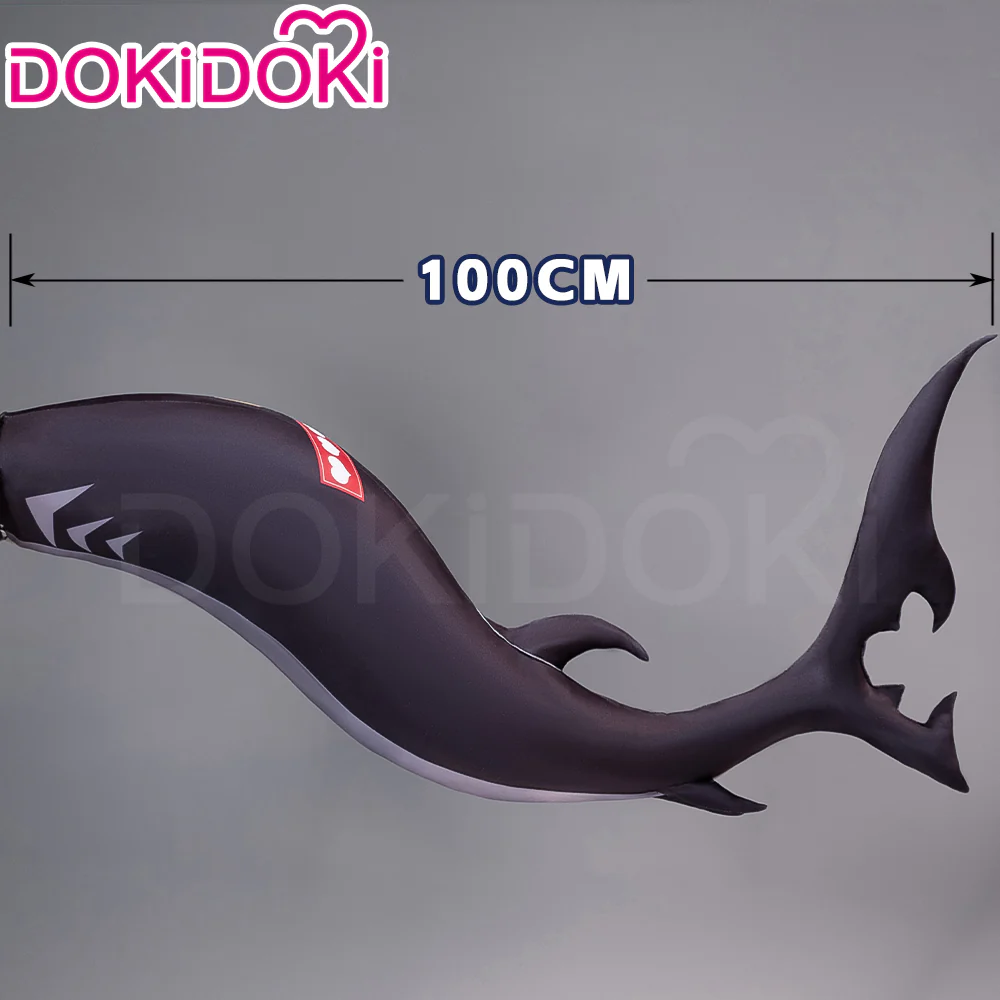 【In Stock】DokiDoki Game Zenless Zone Zero Cosplay Ellen Joe Prop Tail Victoria Housekeeping Co. Shark Girl Maid
