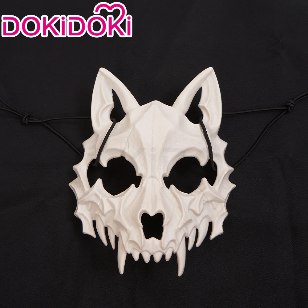 【Partially Ready For Ship】【In Stock】DokiDoki Halloween Cosplay Dragon/Tiger/Dog/Wolf Mask Prop - Image 12