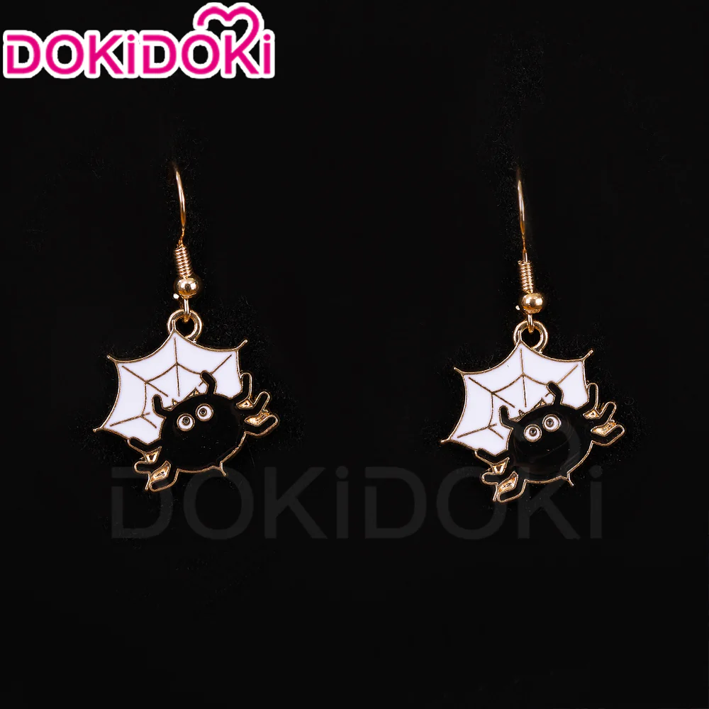 【Partial Ready For Ship】【In Stock】DokiDoki Halloween Spider / Skull / Ghost / Witch Hat / Bat / Cross / Cat Earrings - Image 4