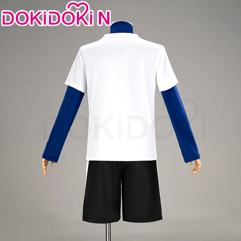 【Partially Ready For Ship】【Size XS-2XL】DokiDoki-N Anime Cosplay Blue White Costume - Image 3