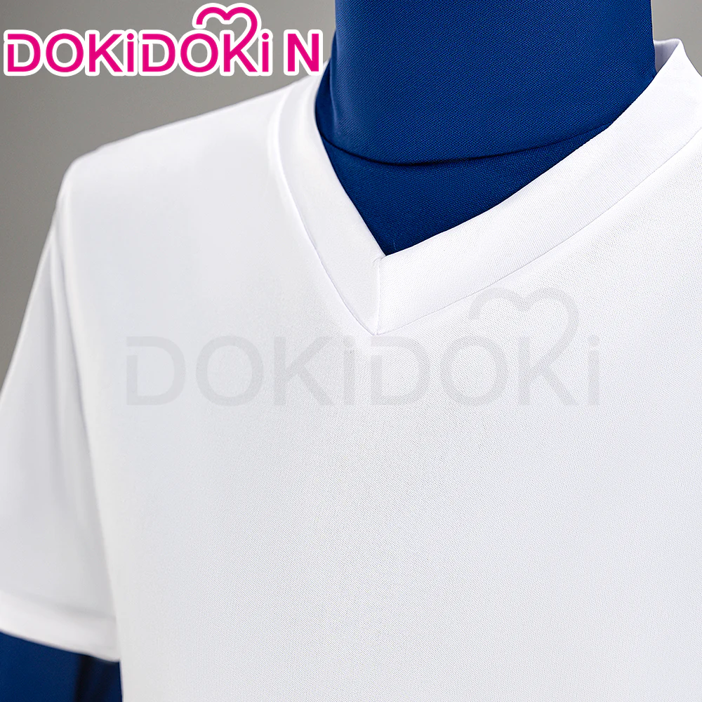 【Partially Ready For Ship】【Size XS-2XL】DokiDoki-N Anime Cosplay Blue White Costume - Image 4