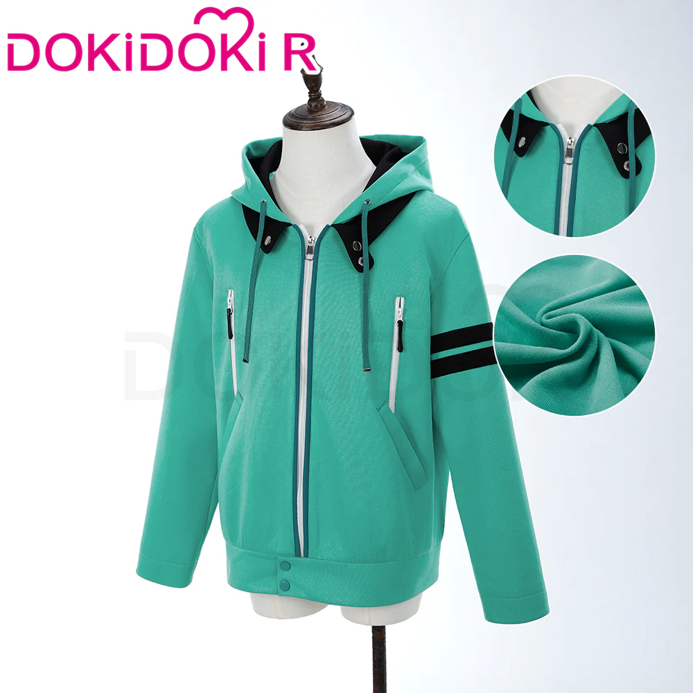 【In Stock】【Size S-2XL】DokiDoki R-Anime Cosplay Hoodie / Hardshell Jacket Casual Wear Costume Outdoor Jacket