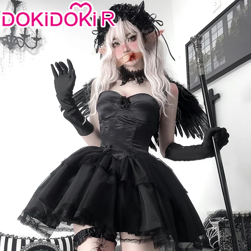 【In Stock】DokiDoki-R Dark Angel Costume Halloween Dress - Image 4