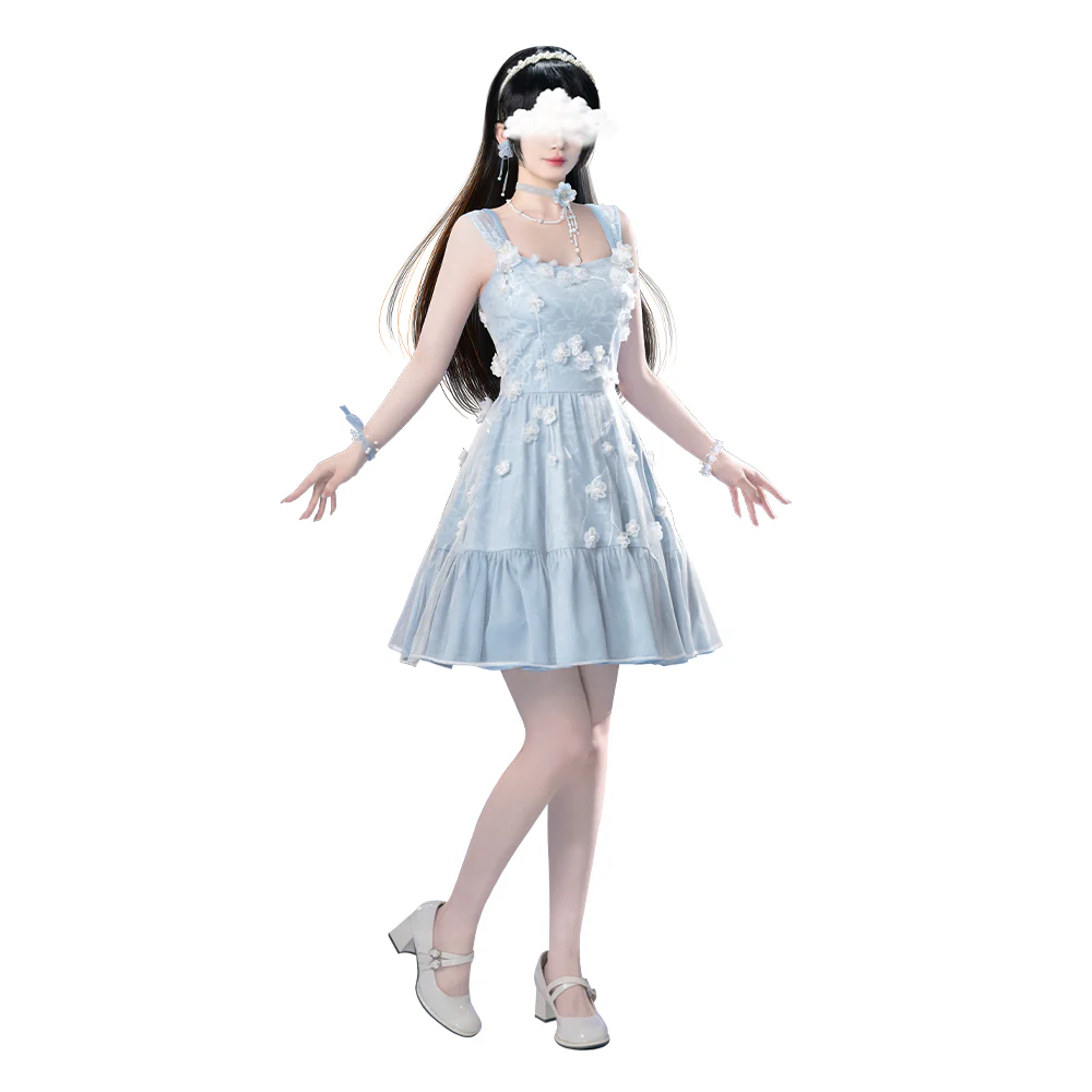 DokiDoki-R Game Love And Deepspace Cosplay Protagonist MC Costume Midnight Bloom - Image 6