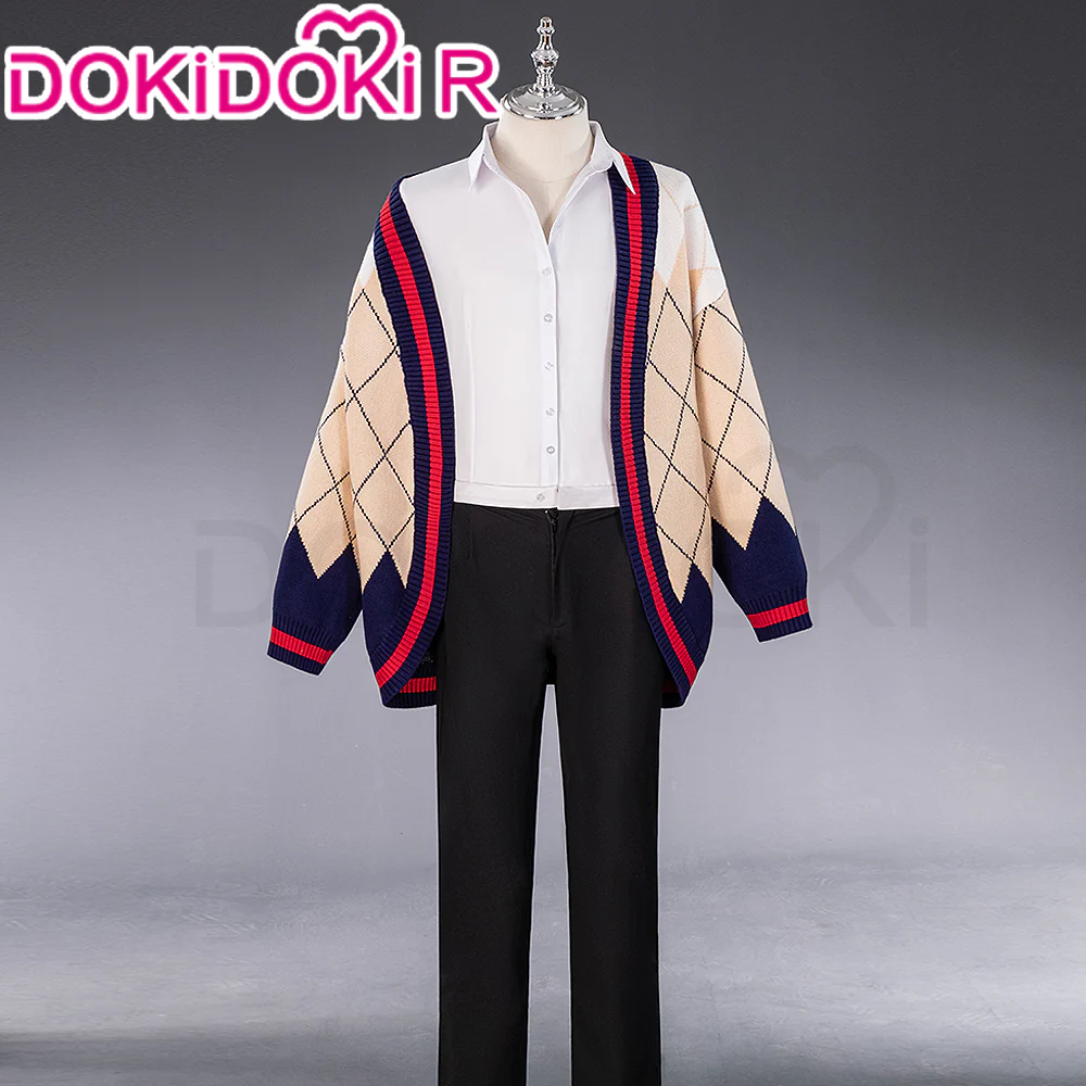 【Partially Ready For Ship】DokiDoki-R Game Love and Deepspace Cosplay Rafayel Costume Sweater Asymmetrical Romance