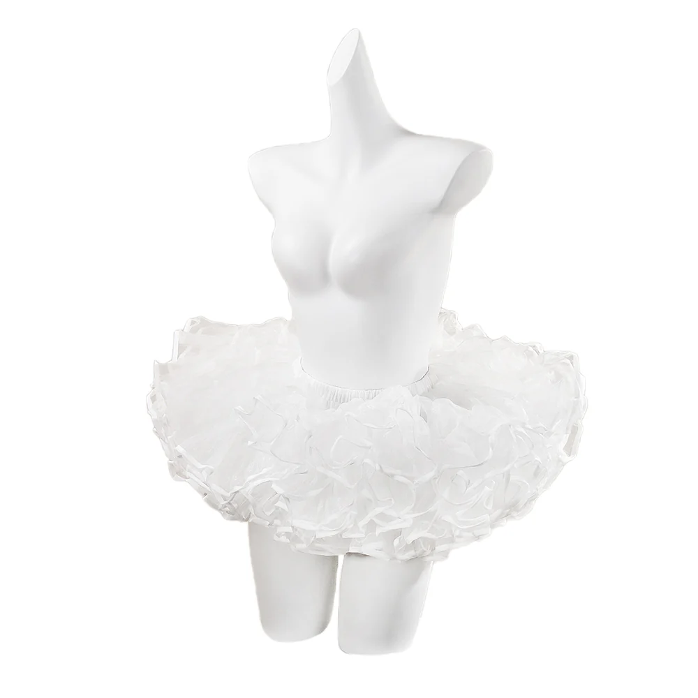 【US LOCAL SHIPPING 】DokiDoki White IDOL Dress Petticoat Bustle Underskirt - Image 4