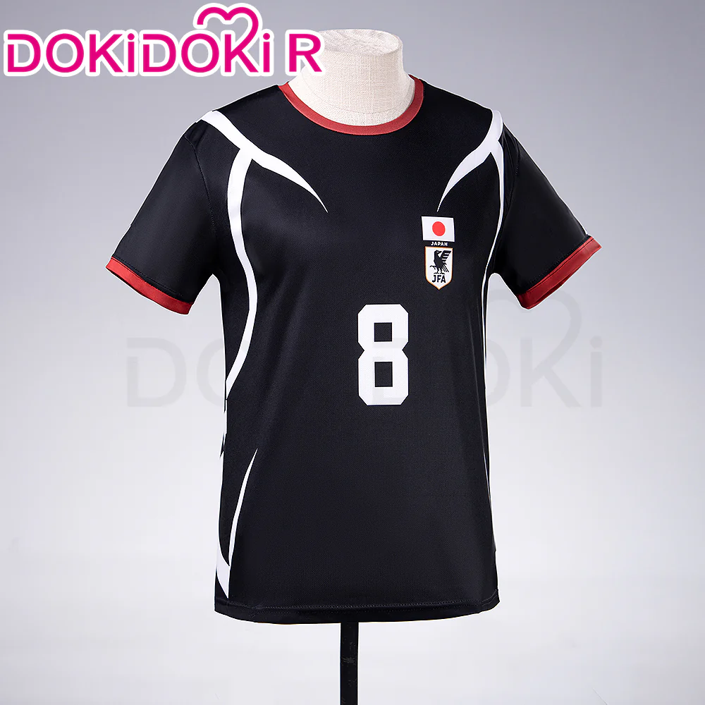 【In Stock】【Size S-2XL】DokiDoki-R Anime Cosplay Football Jersey No.8 No.10 - Image 4