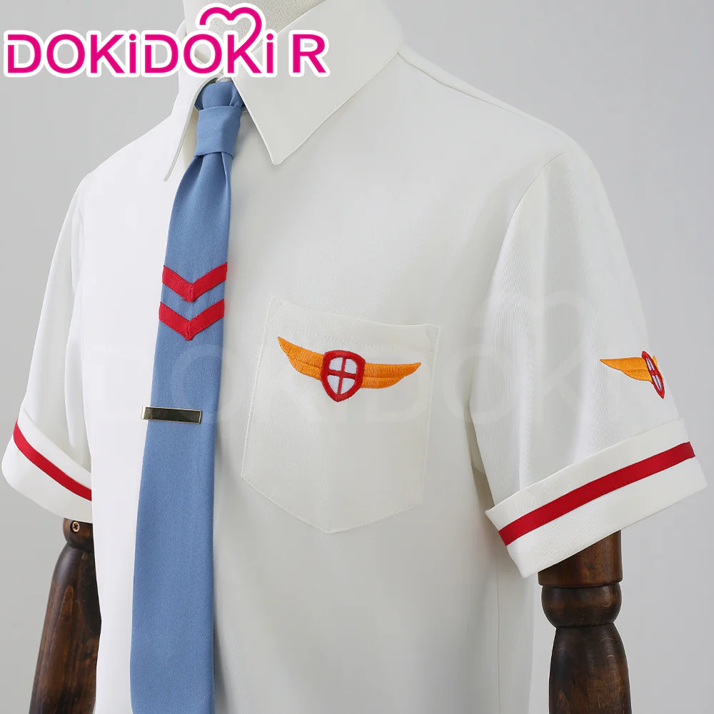 【In Stock】【Size XS-2XL】DokiDoki-R Anime Cardcaptor Sakura Cosplay Sakura Avalon / Syaoran Li Summer School Uniform Costume - Image 11