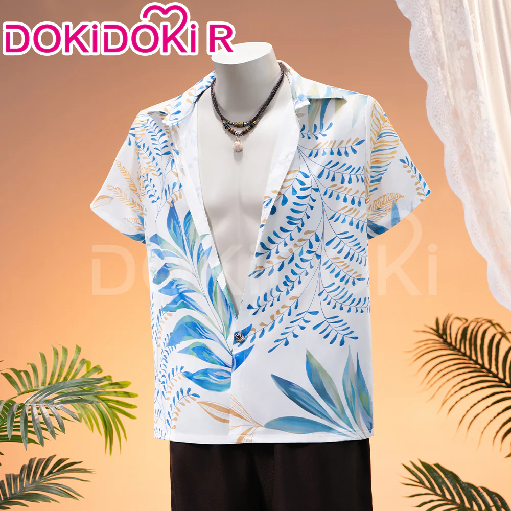 【In Stock】【Size S-2XL】DokiDoki-R Game Love And Deepspace Cosplay Sylus / Xavier / Zayne / Rafayel  / Caleb Costume Tops Only Summer Beach Blaze / Subtly Wild / Bright Spotlight - Image 2