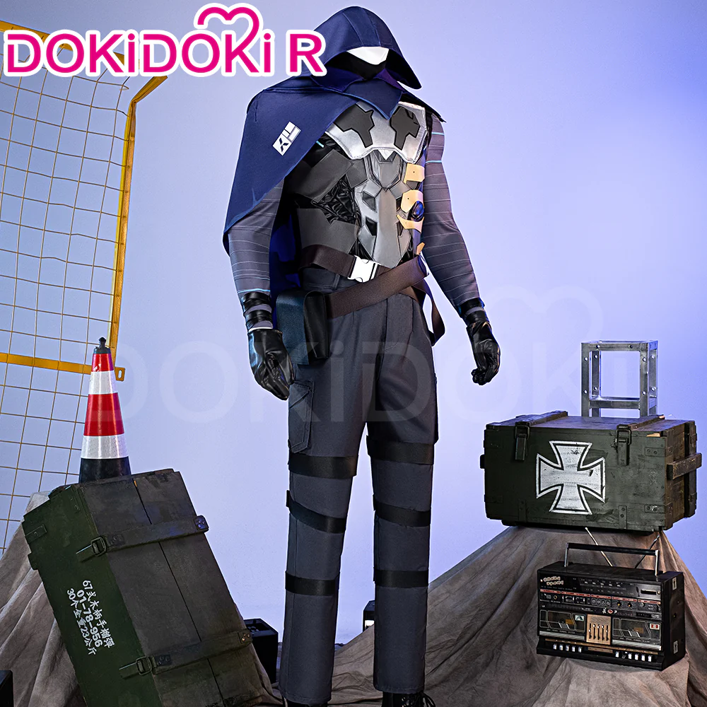 【Size S-2XL】DokiDoki-R Game Valorant Cosplay Omen Costume - Image 2