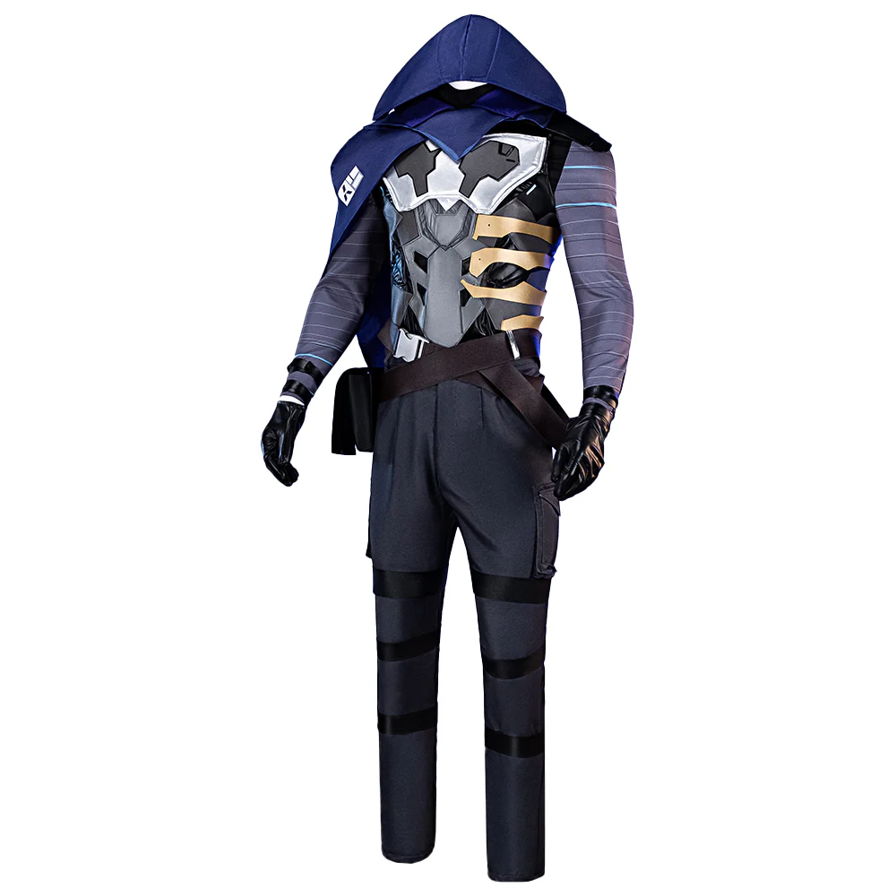 【Size S-2XL】DokiDoki-R Game Valorant Cosplay Omen Costume - Image 6