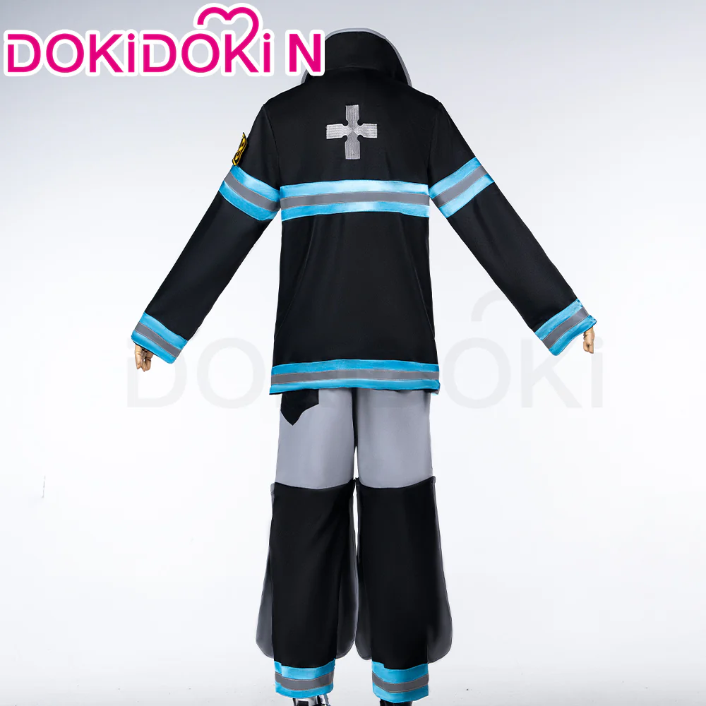 【In Stock】【Size S-2XL】DokiDoki-N Anime Cosplay Blue Gray Costume - Image 2
