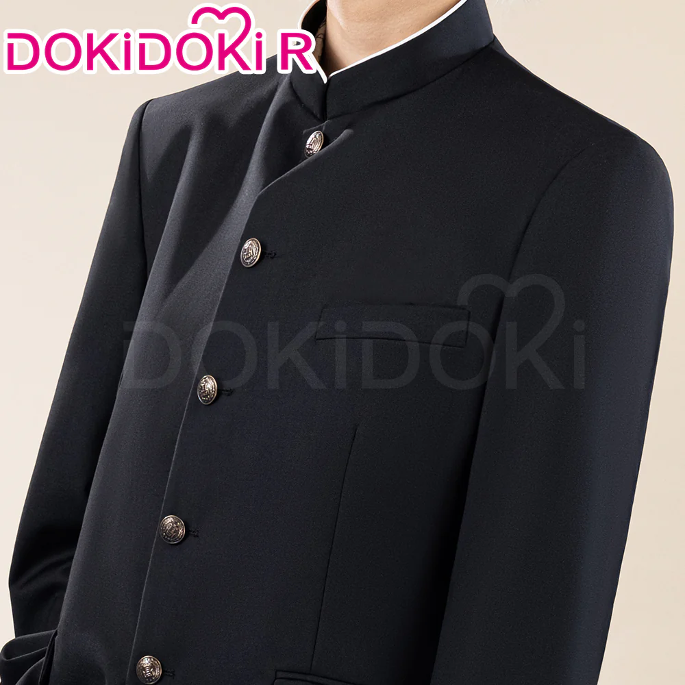 【Partial Size Ready For Ship】【Size S-3XL】DokiDoki-R Anime DDD / Kaoru Hana wa Rinto Saku Cosplay Rintaro Tsumugi Costume DK Black Uniform Male - Image 4