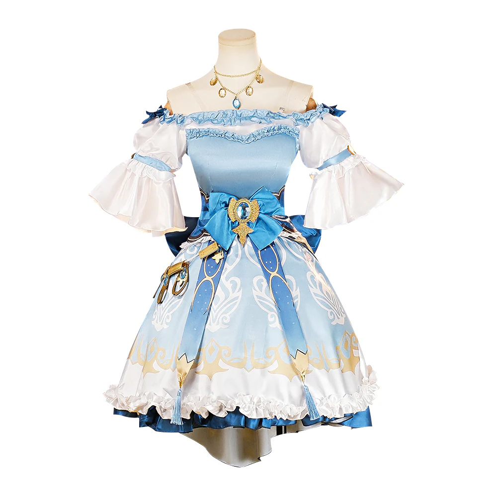 【Partially Ready For Ship】【Size S-2XL】DokiDoki-R Game Genshin Impact × GiGO Cosplay Nilou Costume / Shoes Sumeru - Image 9