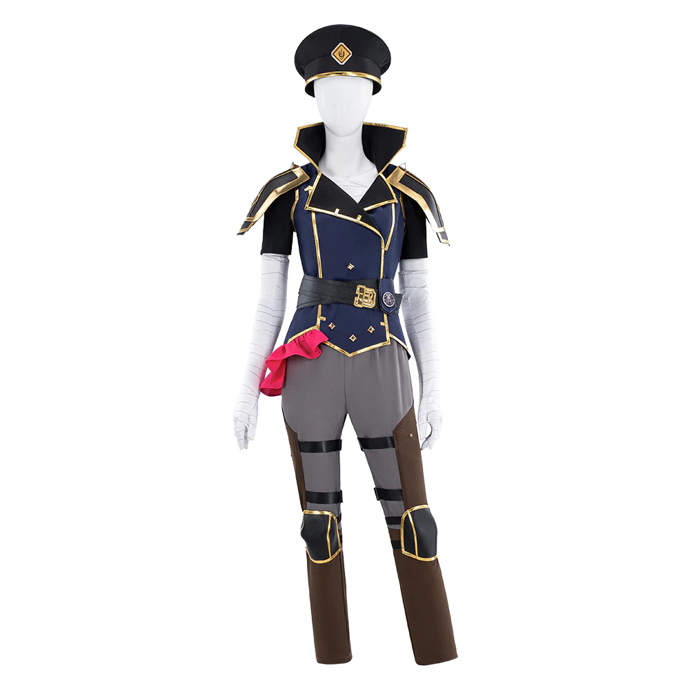 【Ready For Ship】【Last Batch】【Size XS-3XL】DokiDoki-N Game Cosplay Cosplay Costume Bule White - Image 6
