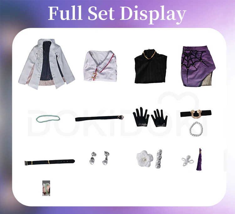 【In Stock】【Size XS-3XL】DokiDoki-N Game Honkai: Star Rail x Goodme Cosplay Kafka / Blade Costume - Image 8