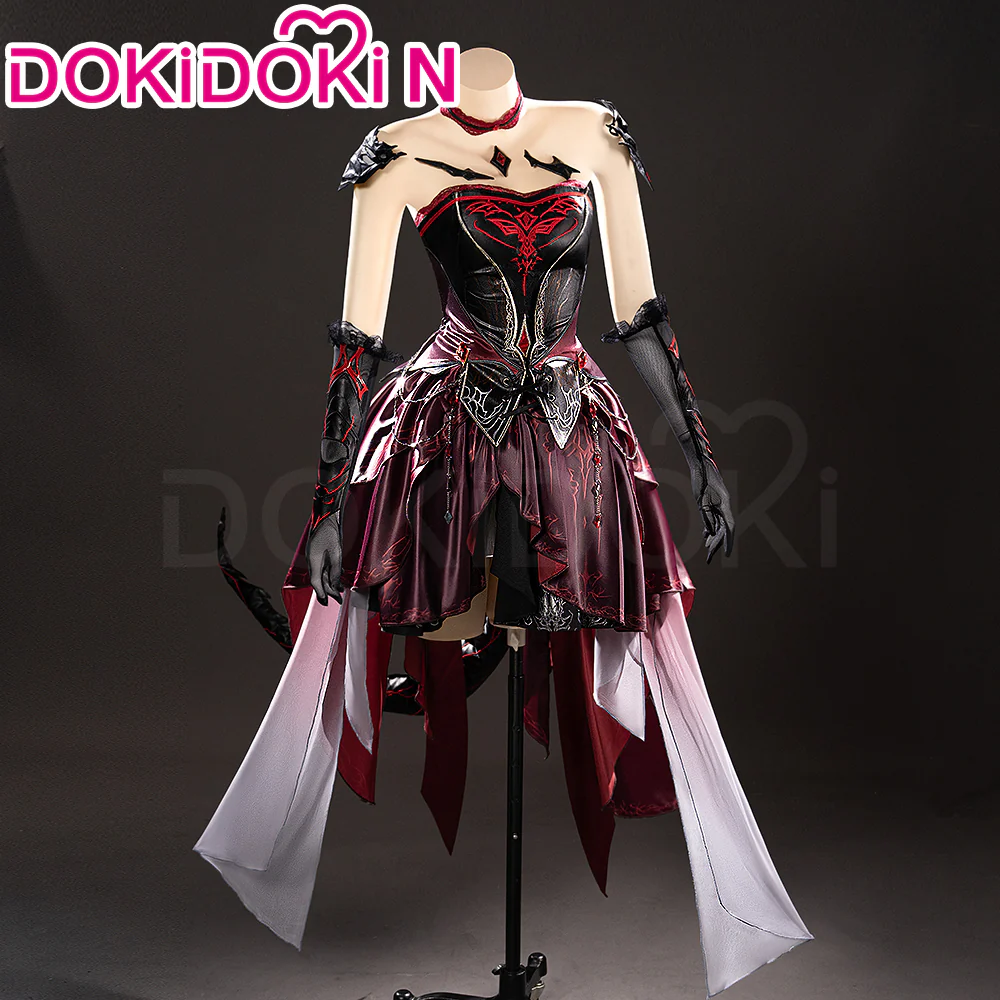 【In Stock】【Size XS-3XL】DokiDoki-N Game Love And Deepspace Cosplay Main Character  Protagonist Where Drakeshadows Fall Costume Sylus MC Scarlet Passion