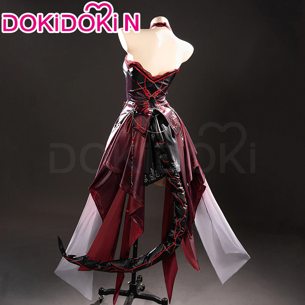 【In Stock】【Size XS-3XL】DokiDoki-N Game Love And Deepspace Cosplay Main Character  Protagonist Where Drakeshadows Fall Costume Sylus MC Scarlet Passion - Image 2