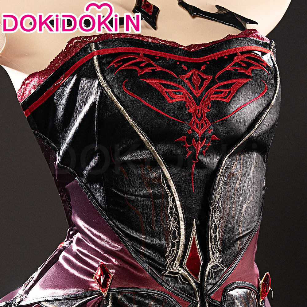 【In Stock】【Size XS-3XL】DokiDoki-N Game Love And Deepspace Cosplay Main Character  Protagonist Where Drakeshadows Fall Costume Sylus MC Scarlet Passion - Image 3