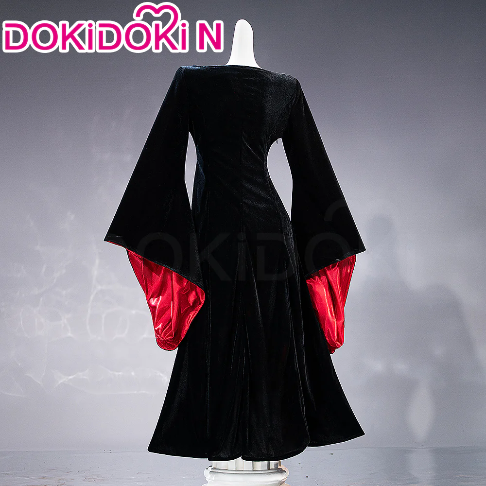【In Stock】【Size XS-3XL】DokiDoki-N TV Cosplay Black Red Dress Costume Halloween Outfit - Image 3