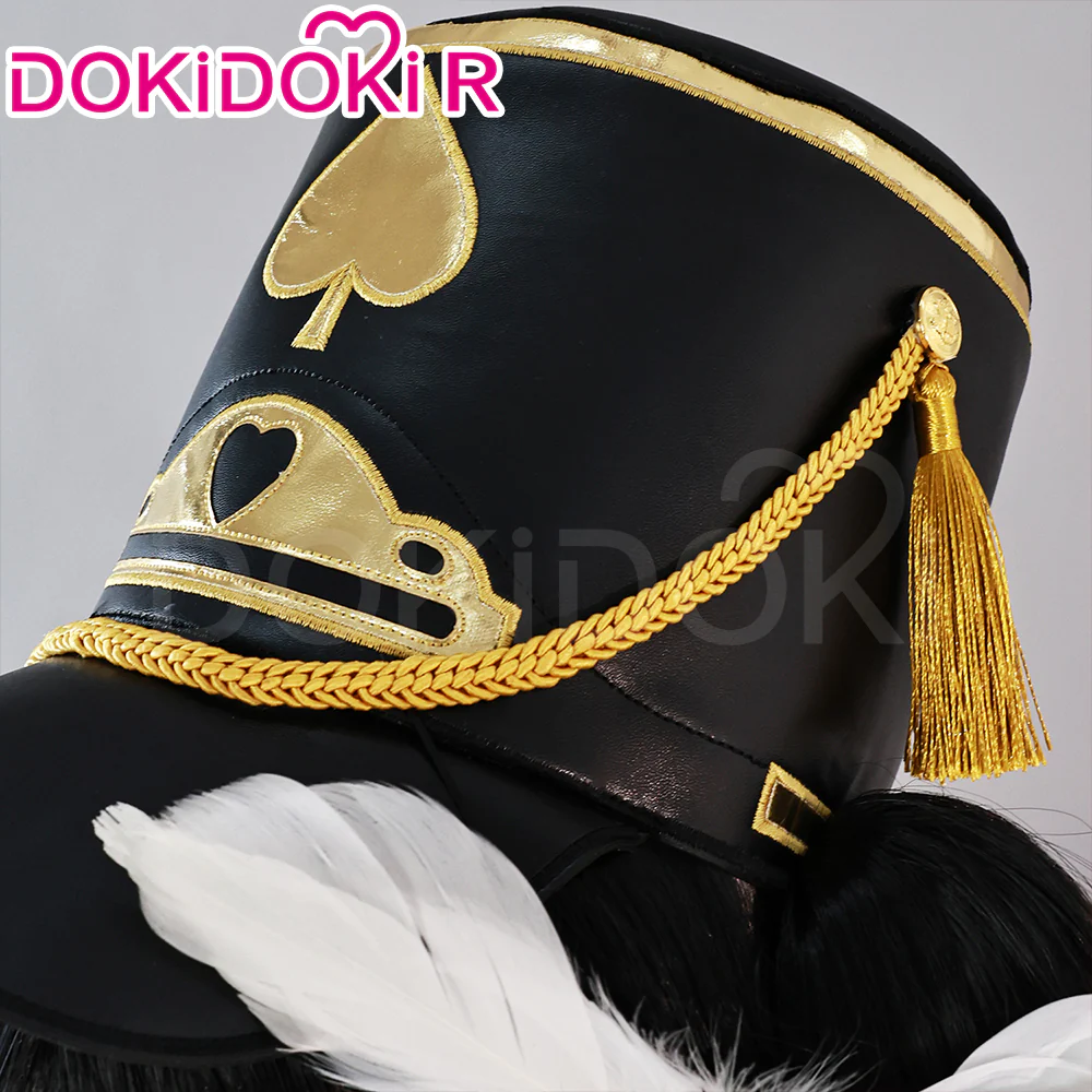 【Partially Ready For Ship】【In Stock】【Size XS-3XL】DokiDoki-R Anime Cosplay Costume Black Red - Image 4