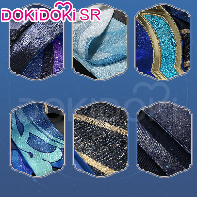 【Ready For Ship】【Size S-2XL】DokiDoki-SR Game Genshin Impact Cosplay Neuvillette Costume / Shoes Fontaine - Image 9